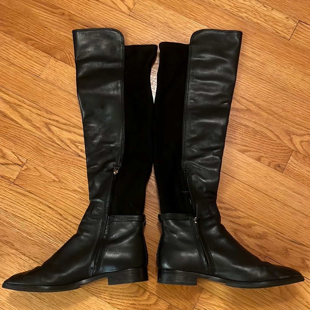 Tory Burch over the knee leather boots | 9M